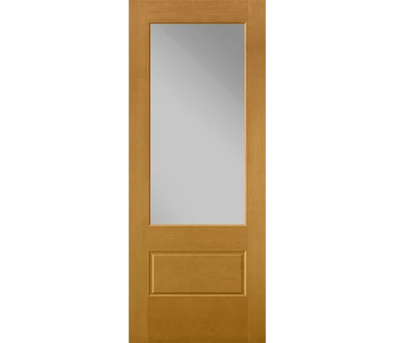 Oldsmar 3 Quaters Light Fiberglass Entry Door