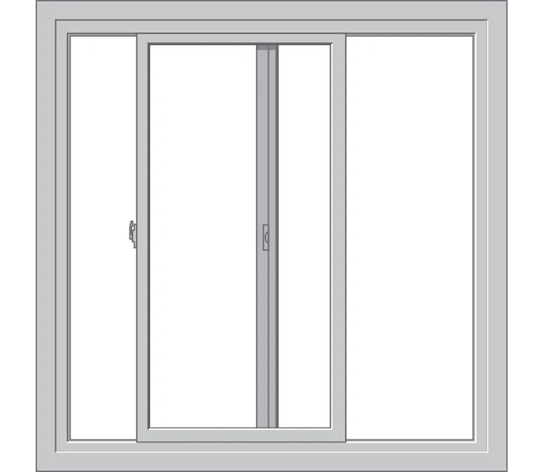 Oldsmar Pella Hurricane Shield Series Vinyl Sliding Window